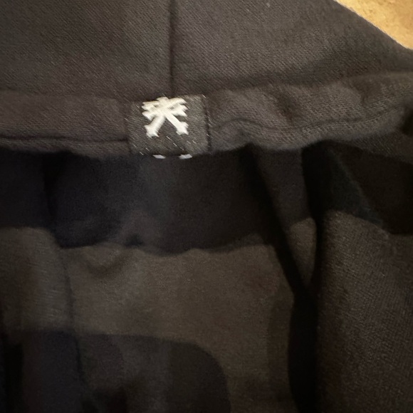 ZOO YORK Burgundy Reflective Oversized Snap Button Hooded Jacket Sz Large - Picture 11 of 14